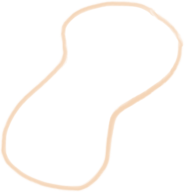 Irregular Brushstroke Shape